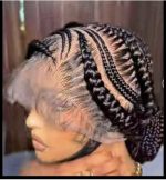 Hilda Baci Packed Black Braided Wig 018- Luxury Braided Wig Style with Easy Styling & Comfortable Design for a Distinctive Look