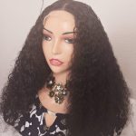 20" 5by5 PIXIE CURLS Human Hair Natural colour  Glueless wig  - Affordable Luxury for Ladies