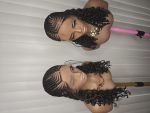 Black 7by7 with Curls Easy Styling for Classic Ladies High-Quality Wig for Everyday Use - Image 4