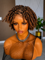 Kinky Twist synthetic braided wig for classic ladies. Lightweight, comfortable, stylish, and easy to wear. Perfect for everyday wear, church, work, parties and special occasions. Get a natural braided look without salon stress. - Image 3