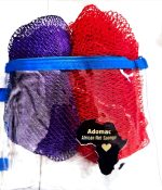 Adomac African net Sponge- Exfoliating Back Scrub bath sponge with knots -Long design for easy back scrubbing, Great for daily bathing and self-care  Reusable, durable, and easy to rinse - Image 5