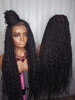 36-Inch Boho Braided Wig – Premium Luxury Braids for Elegant Women - Image 3