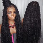 36-Inch Boho Braided Wig – Premium Luxury Braids for Elegant Women